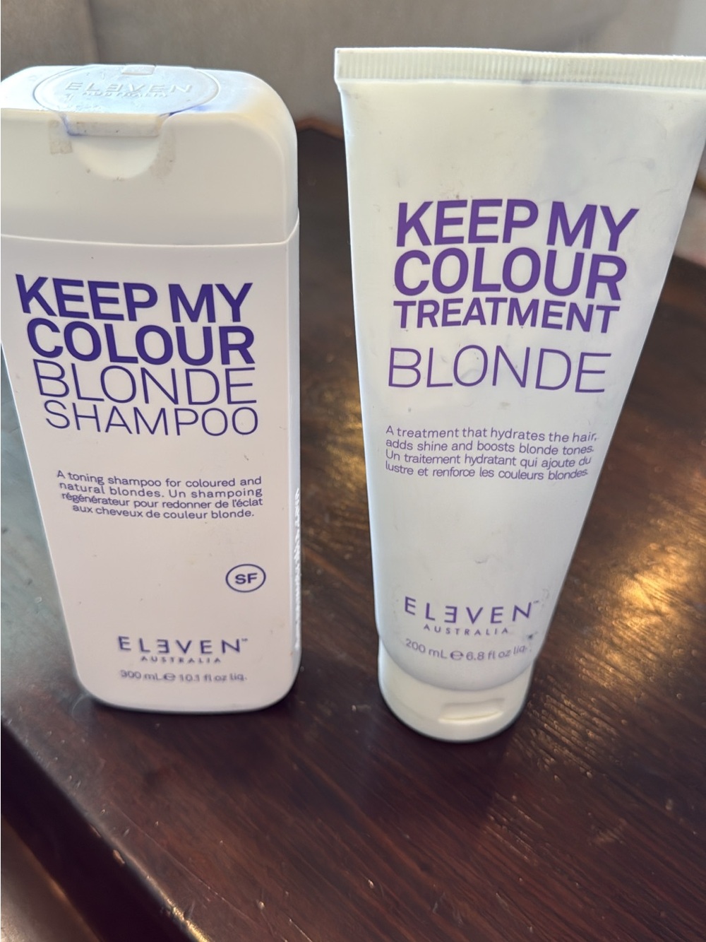 Keep My Colour Blonde Shampoo - White & Purple